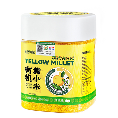 敖汉有机黄小米新米米油浓厚儿童