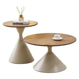 茶几客厅家用小户型圆形组合阳台茶桌沙发边几极简轻奢高级感桌子