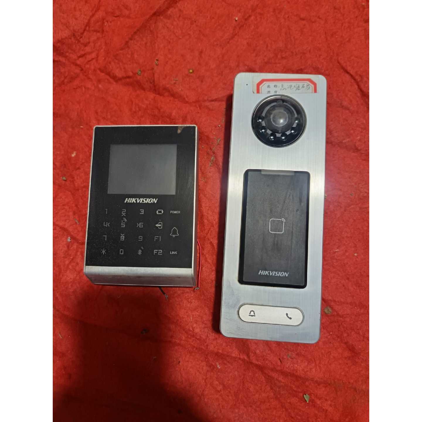 【议价-可维修】二手海康门禁一体机DS-K1T105M已经卖掉了、刷卡