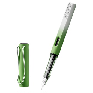 英雄牌359钢笔三年级小学生专用正姿练字钢笔可换墨囊儿童四五六年级钢笔高颜值女生官方旗舰正品