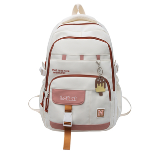 书包女生小学生2025新款初中生蓝色系ins高颜值大容量双肩包背包