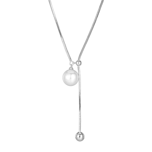 Z小姐 珠珠长款毛衣链2025新款爆款轻奢气质时尚小众项链女士配饰