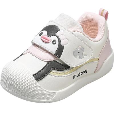 牧童宝宝秋冬软底加绒学步鞋