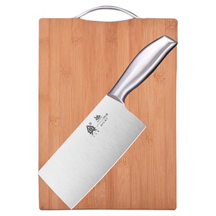 阳江刀具套装厨房家用菜刀菜板二合一厨具全套斩骨刀切肉厨刀组合