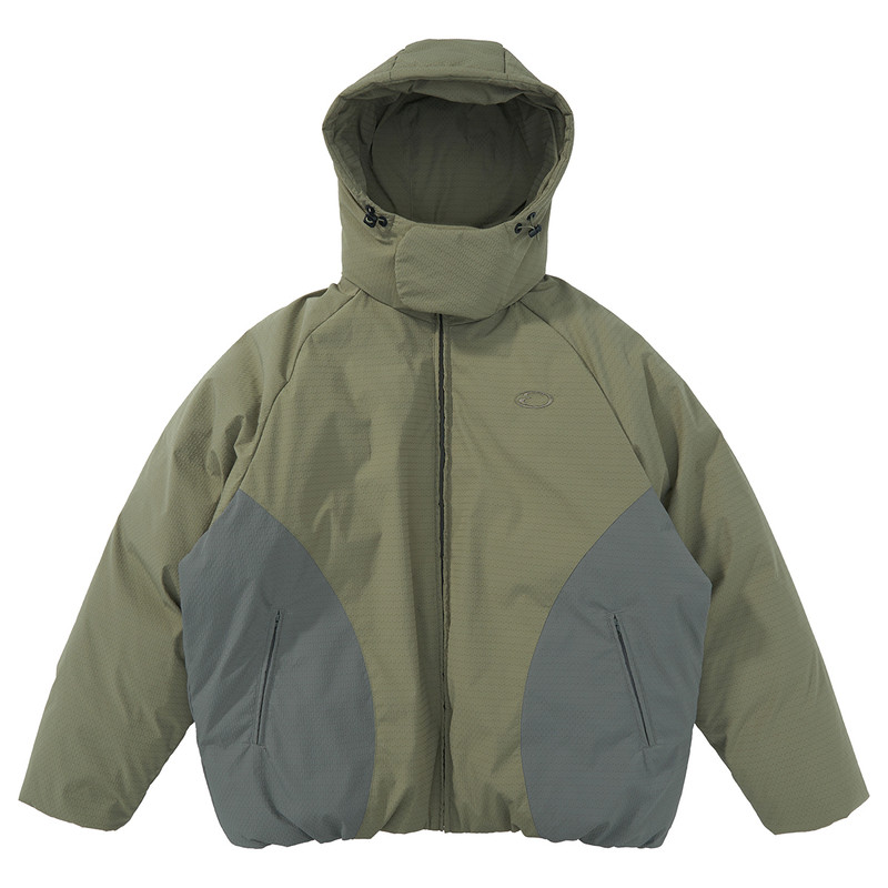 拼色加厚保暖运动户外棉衣棉服男