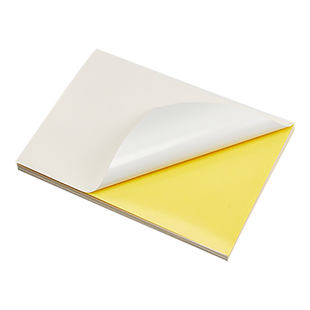 精圣A4不干胶打印纸光面哑面标签贴背胶铜板内切割喷墨姓名字贴纸