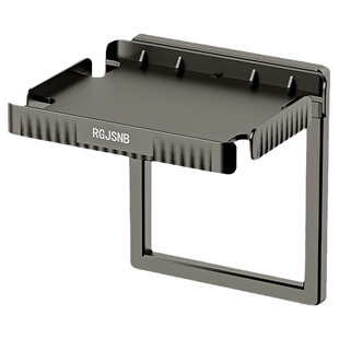 监控插座置物架开关上免打孔壁挂床头放机顶盒手机支架路由器放置