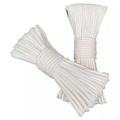 厂家包芯绳尼龙绳白色编织绳捆绑