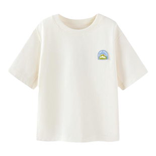 迷你巴拉巴拉男童短袖T恤宝宝吸湿速干夏装半袖凉感抑菌儿童上衣T