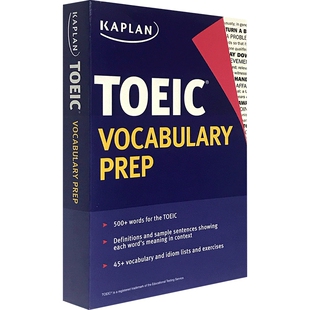 华研原版 Kaplan TOEIC Vocabulary Prep 英文原版英语考试书 卡普兰托业词汇  英文版单词进口书籍