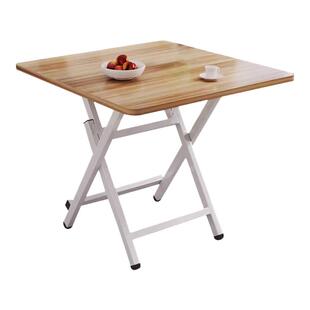 可折叠桌子出租房吃饭小桌子家用小户型四方桌便携式餐桌摆摊方桌