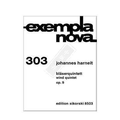 木管乐五重奏op9总分谱