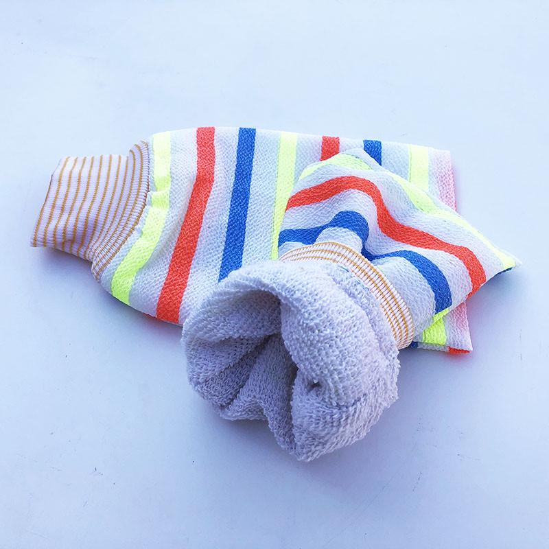 纯棉搓澡巾粗砂强力搓泥洗澡巾加厚男女士搓背巾手套家用搓澡神器