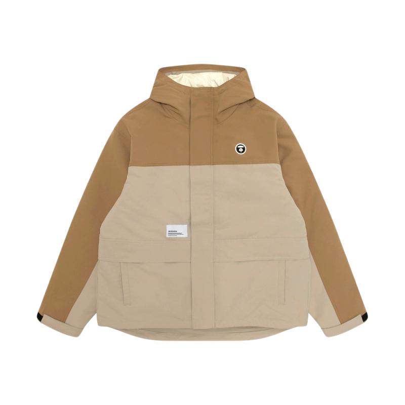 Aape可拆卸内胆厚羽绒服两件套