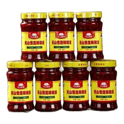 新疆特产天山雪莲辣椒丝酱
