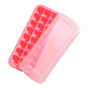 食品级硅胶冻冰块模具网红带盖大辅神器做冰箱的果冻自制冰格盒子