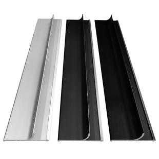 地板专用铝合金踢脚线 极简极窄贴脚线不锈钢金属防水地脚线2.5cm