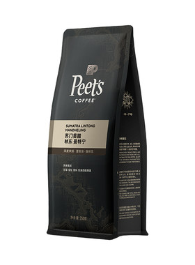 Peets苏门答腊林东曼特宁咖啡豆