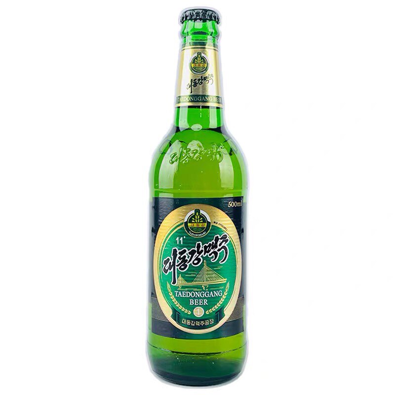 大同江通用朝鲜进口啤酒拉格清爽