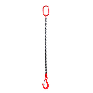 颉鹰起重链条吊索具组合行车吊钩吊环G80锰钢铁链钩起重吊装工具