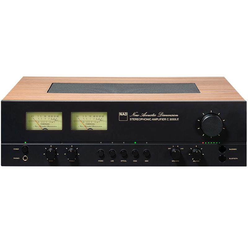 英国NAD功放C3050发烧HiFi流媒体一体功放机复古双UV表盘木质外壳