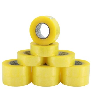 透明胶带高粘度大号宽胶带快递打包封箱带加宽封口封箱胶带胶纸