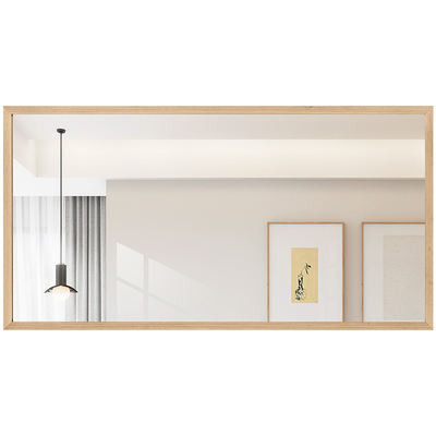 复古实木浴室镜高清防爆