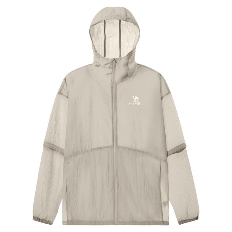 骆驼冷白皮户外防晒衣夏新款轻薄透气皮肤衣冰感防晒防泼水外套