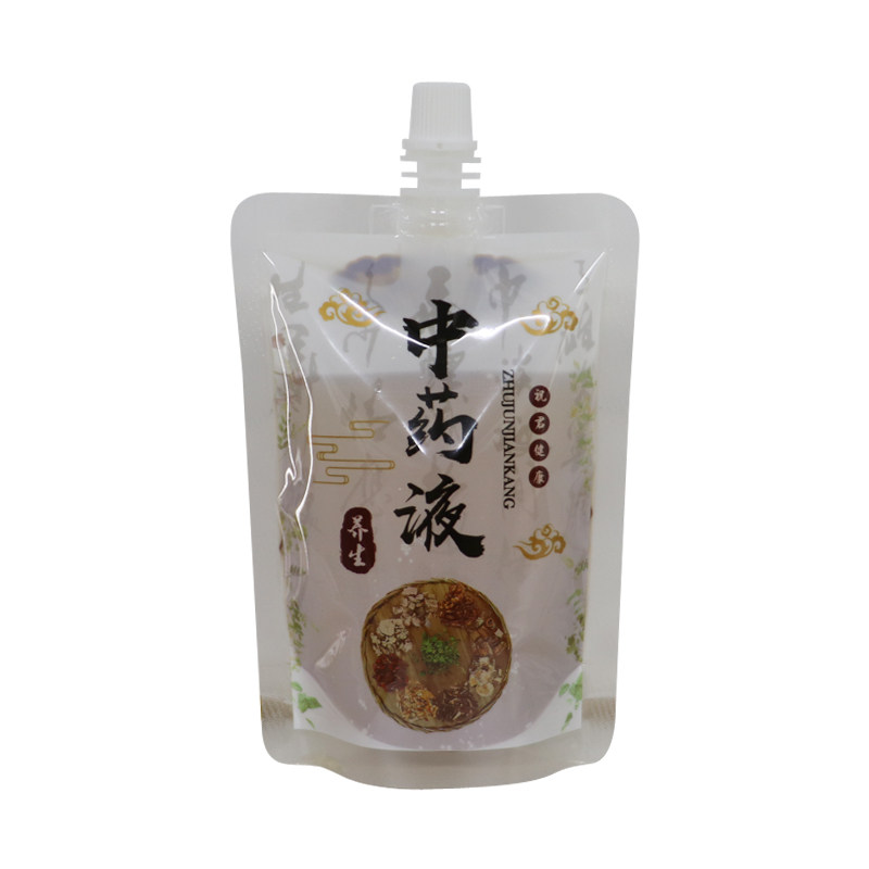 中药袋液体自立打包便携式