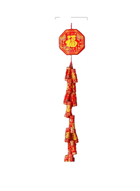 新年装饰仿真鞭炮挂件过年家用