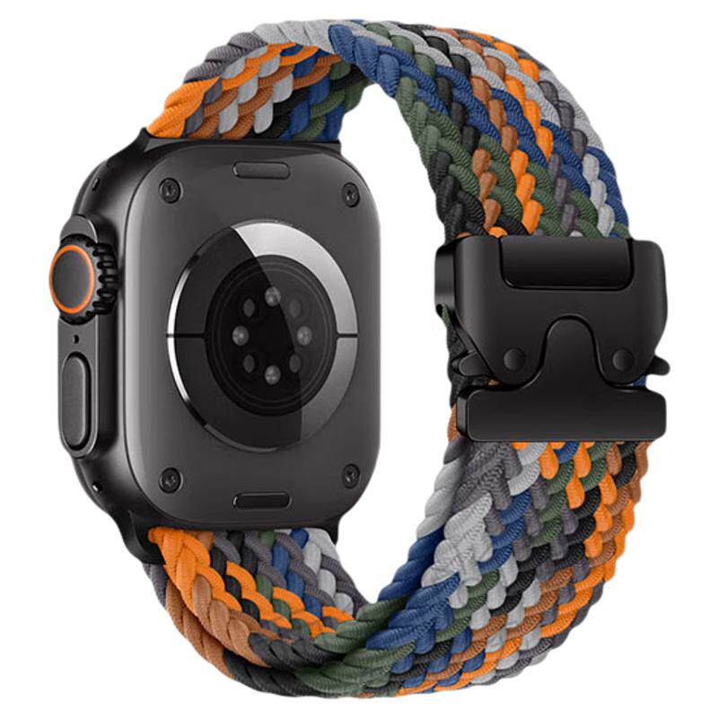 适用华为watchfit5手环5pro降落伞卡扣编织手表带fit4运动4pro智能手表fit3男士春夏腕表带高级