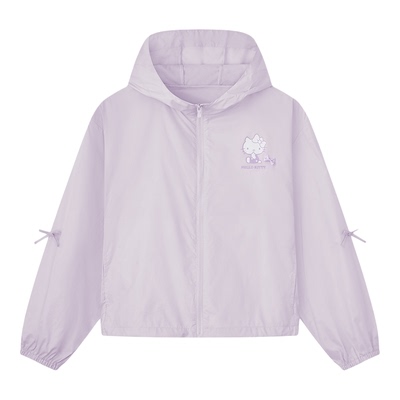 [HelloKitty联名]波司登儿童防晒衣女童夏季凉感透气连帽26新款