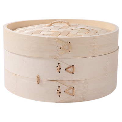 蒸吉祥小号圆形竹笼屉