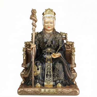 黑老太神像家用摆件黑妈妈