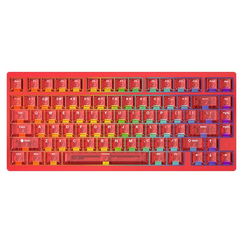 艾石頭MG75PRO全鋁CNC0.005精度磁軸鍵盤socd RGB快拆gasket結(jié)構(gòu)