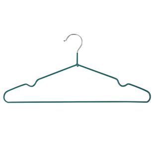 100个衣架家用实心加粗衣撑挂衣无痕防滑学生宿舍不锈钢晾晒架子