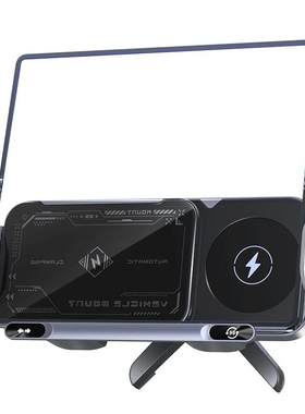 载想折叠屏无线充电手机车载支架电动华为mateX7三星大屏专用导航
