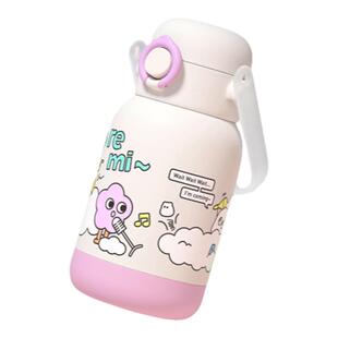 苏泊尔儿童卡通保温杯女生高颜值可爱水杯吸管杯宝宝便携保温水壶