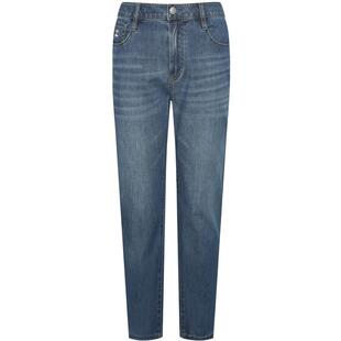 【四面弹/空调牛仔/轻薄款】利郎九分修身牛仔裤2026夏男装裤子