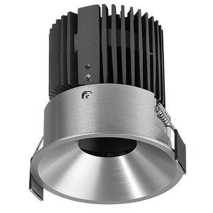 包豪斯不锈钢射灯银色嵌入式中古风极简小山丘天花客厅无主灯智能