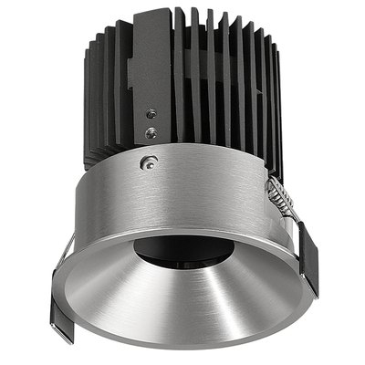 包豪斯不锈钢射灯银色嵌入式中古风极简小山丘天花客厅无主灯智能