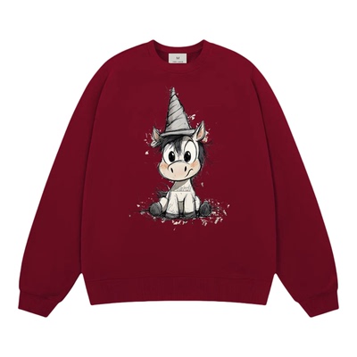 Mardi新年款2026独角兽小马卫衣