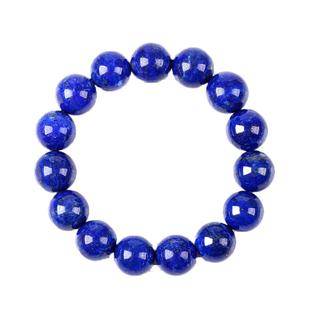 7A天然原矿青金石散珠子手串男女士diy手工手链项链文玩隔珠单颗