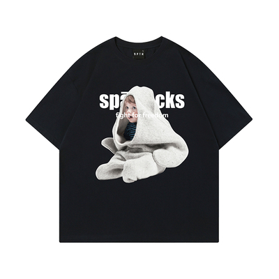 SPARTACKS没事重磅印花短袖