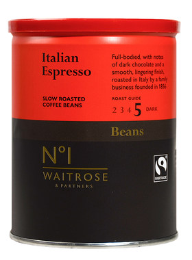 waitrose意式拼配慢烘咖啡豆