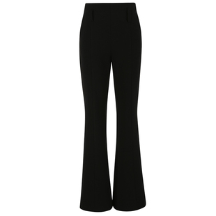 VVNK JANE PLUS夏季新品罗马布微喇西装裤子女J320871395D