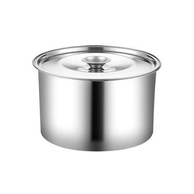 不锈钢盆304家用特厚款201可带盖