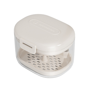 牙套收纳盒隐形儿童正畸保持器牙齿矫正器清洗便携老人假牙洁齿盒