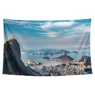 巴西里约热内卢南美异域风情主题风格墙布装饰背景布海报挂布挂毯