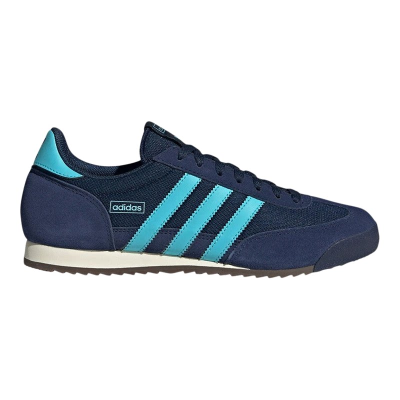 正品T头鞋Adidas三叶草德训板鞋